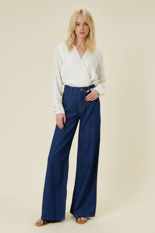 Indigo Wide Jeans