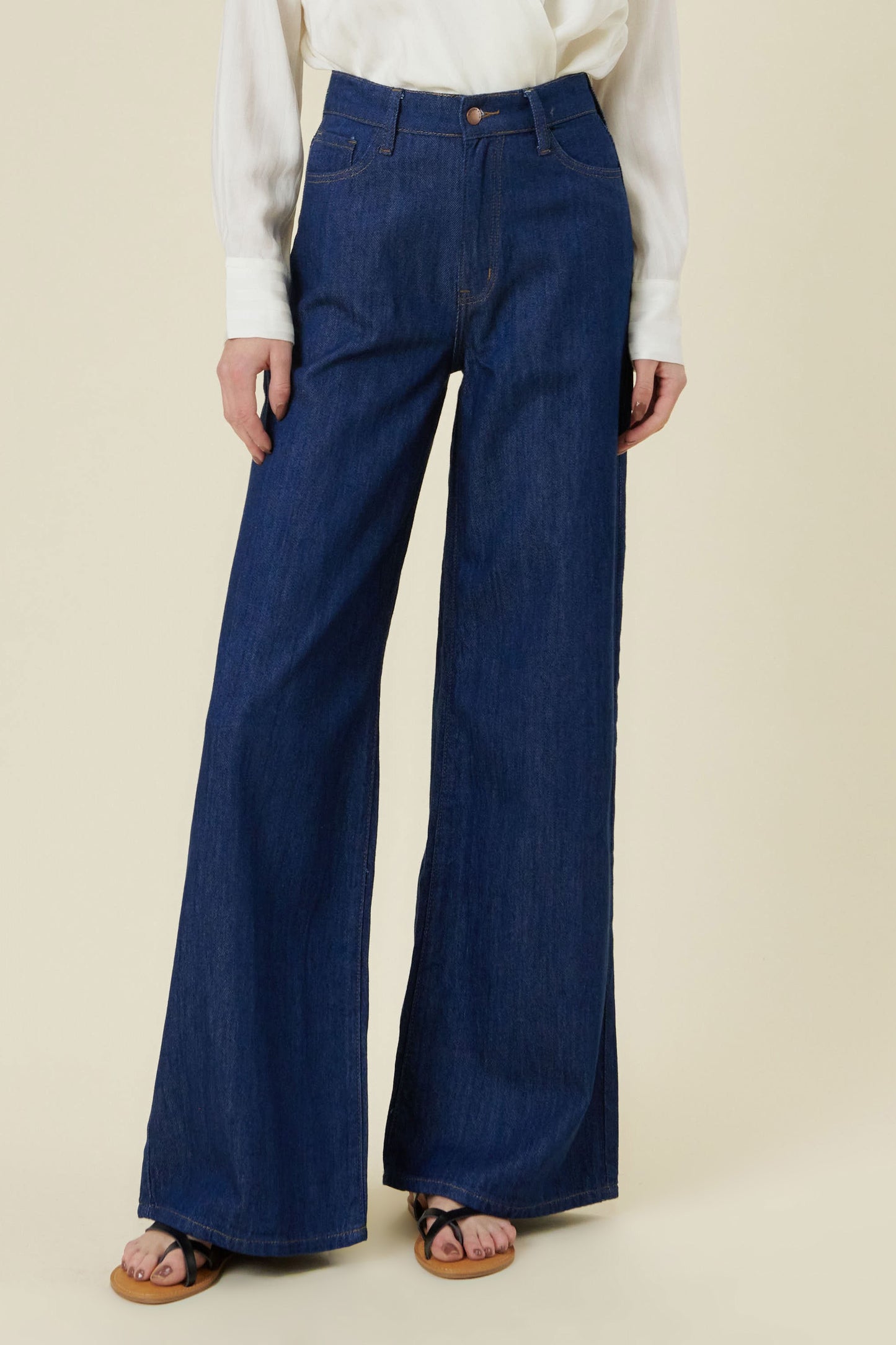 Indigo Wide Jeans