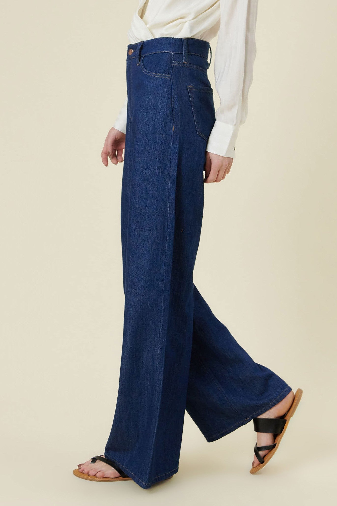 Indigo Wide Jeans