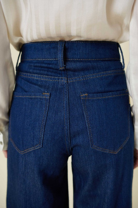 Indigo Wide Jeans